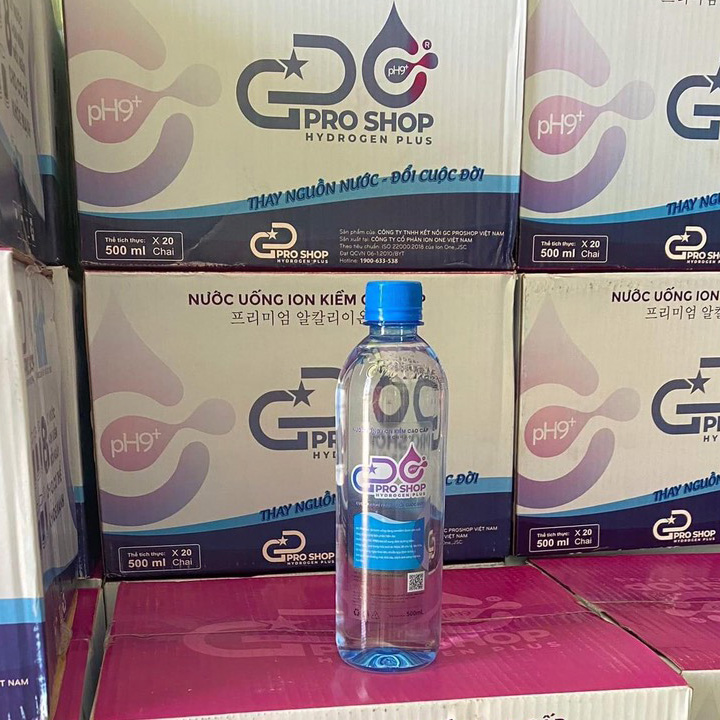 Nước kiềm đóng chai